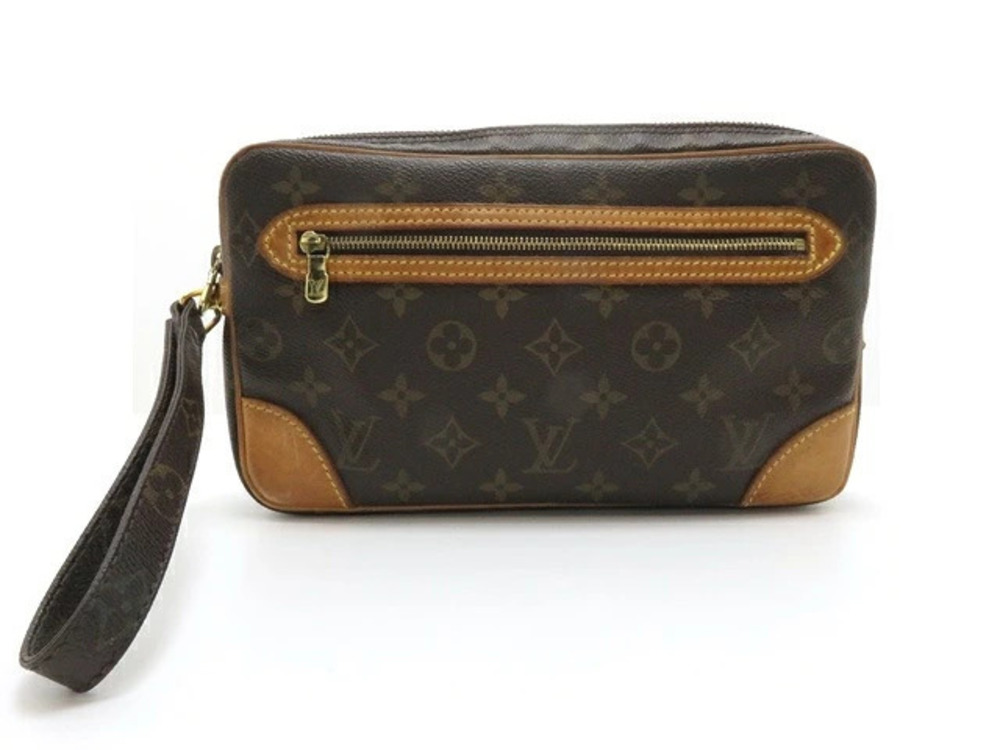 LOUIS VUITTON Marly Dragonne Shoulder Bag Monogram